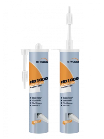 Монтажно-стыковочный клей HiWood HD1000 Белый 280 ml в Нижневартовске