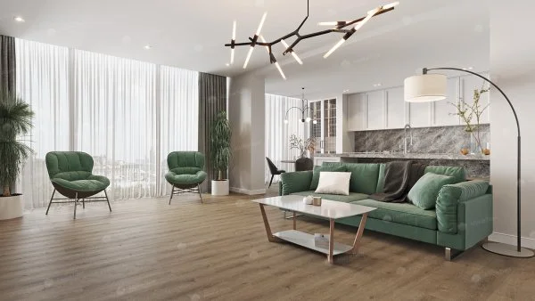 Каменно-полимерная плитка Alpine Floor Solo Plus Ларгетто ЕСО 14-301, 4 мм, 43 класс в Нижневартовске