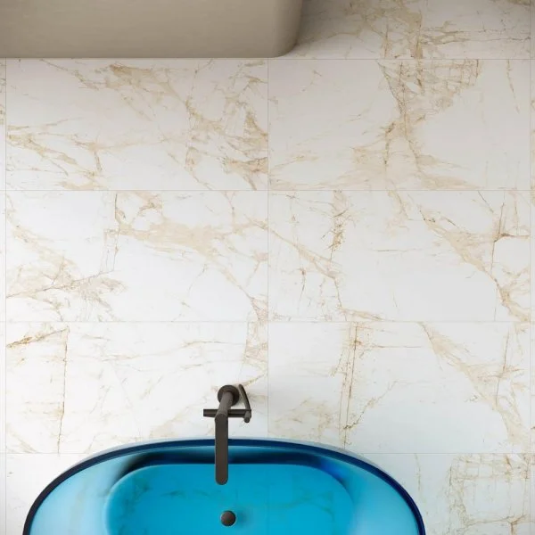 Керамогранит Coliseum Канова Уайт 60х120 (Натуральный и Реттифицированный) в Нижневартовске