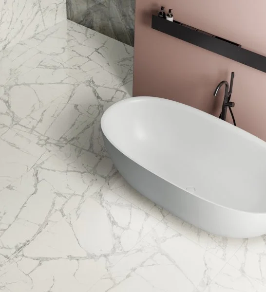 Керамогранит Italon Шарм Делюкс Инвизибл Уайт 60х120 (Паттинированная и реттифицированная) в Нижневартовске