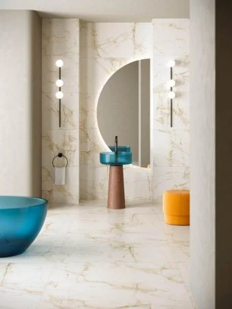 Керамогранит Coliseum Канова Уайт 60х60 (Натуральный и Реттифицированный) в Нижневартовске