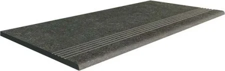 Керамогранит Italon Аурис Блэк ступень (Натуральная, 30х60) в Нижневартовске