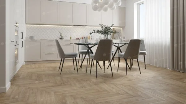 Кварц-виниловая плитка Alpine Floor Parquet Дуб Ваниль Селект ЕСО 16-3 2.5 мм. 43 класс в Нижневартовске