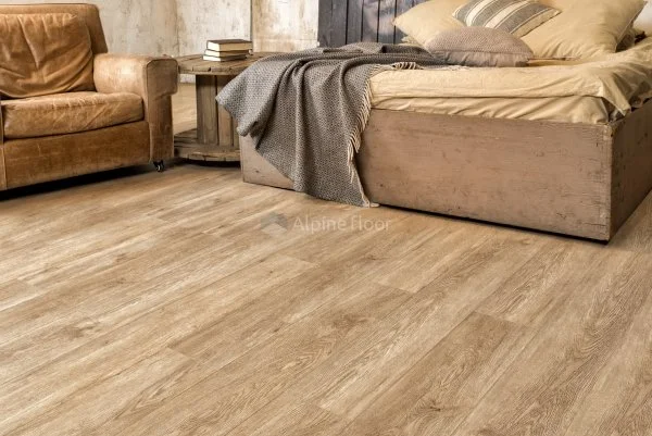 Каменно-полимерная плитка Alpine Floor Grand Sequoia Секвоя Миндаль ECO 11-6, 4мм 43 класс в Нижневартовске