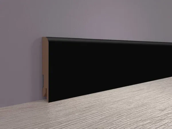 Плинтус MDF Bonkeel 24032 Чёрный Софт (100х16х2400 мм) в Нижневартовске