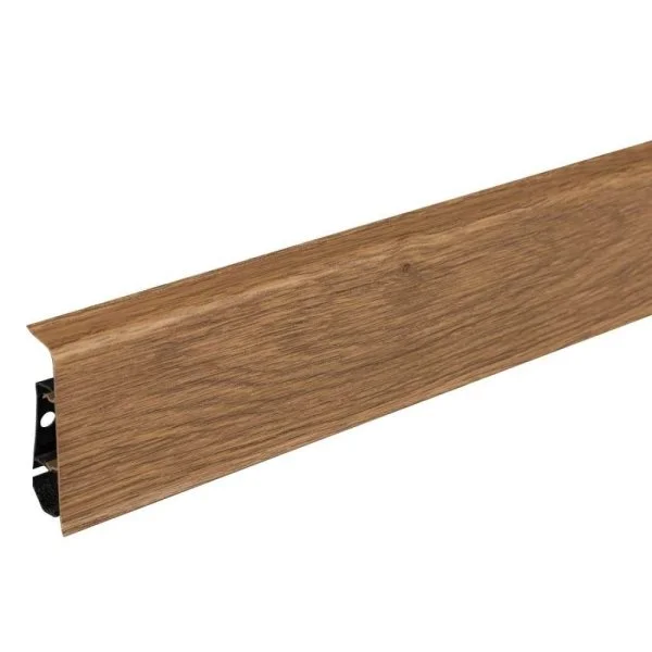 Плинтус пластиковый Arbiton INDO70 12 Дуб темный 2,5 м в Нижневартовске