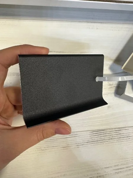 Алюминиевый плинтус Bonkeel ПЛ80 515л Черный (78,5х11,2х2500мм) в Нижневартовске