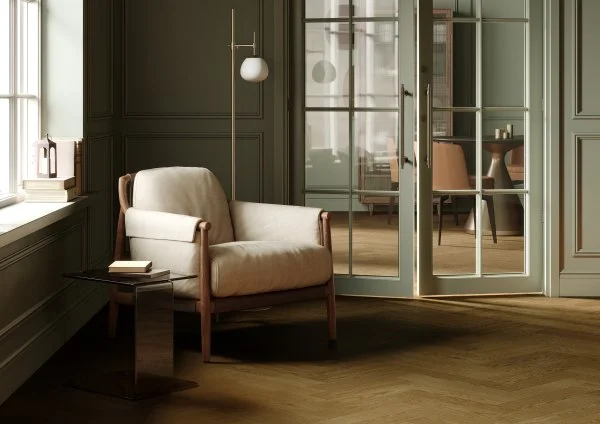 Паркетная доска Quartz Parquet Штучный паркет Дуб Кедровый Латте 44-1258-59 в Нижневартовске