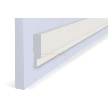 Финишный молдинг LF124A NP правый белый (42х12х2700мм) в Нижневартовске