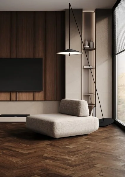 Паркетная доска Quartz Parquet Штучный паркет Орех Американский 44-400-29 в Нижневартовске