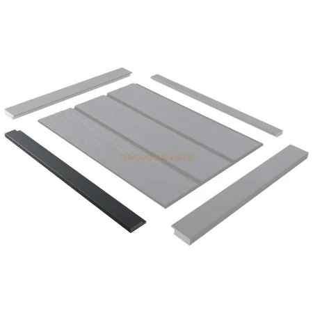 Финишный молдинг LF124A GR15K правый декорированный (42х12х2700мм) в Нижневартовске