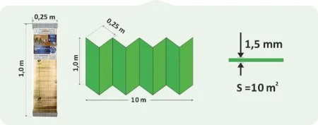 Подложка Солид 1,5мм для LVT ANTI SLIP (10м2) в Нижневартовске