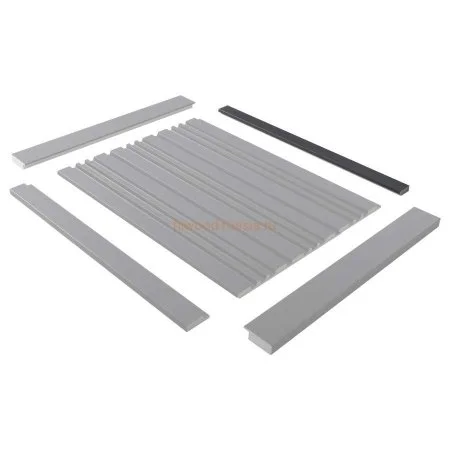 Финишный молдинг LF124B GR3 левый декорированный (31х12х2700мм) в Нижневартовске