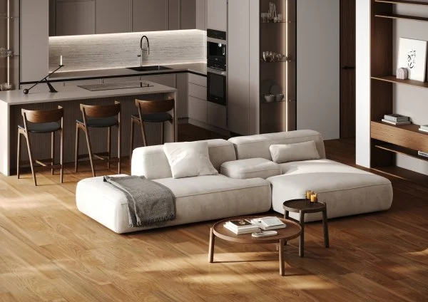 Паркетная доска Quartz Parquet Классик 5 мм Дуссия Африканская 550-63 в Нижневартовске