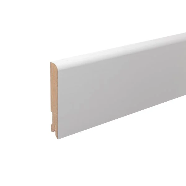Плинтус MDF Bonkeel 24016 Белый (100х16х2400 мм) в Нижневартовске
