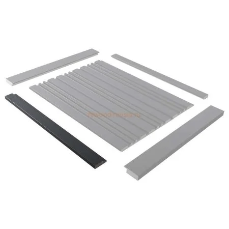 Финишный молдинг LF124A GR3 правый декорированный (42х12х2700мм) в Нижневартовске