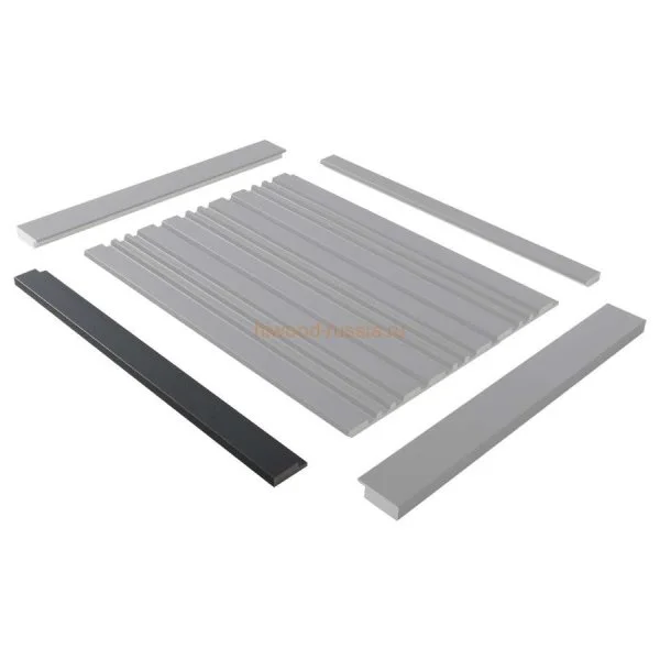 Финишный молдинг LF124A GR3 правый декорированный (42х12х2700мм) в Нижневартовске