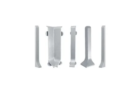 Наружный угол для плинтуса ЭлитПроф Плоский 60 (ПВХ) в Нижневартовске