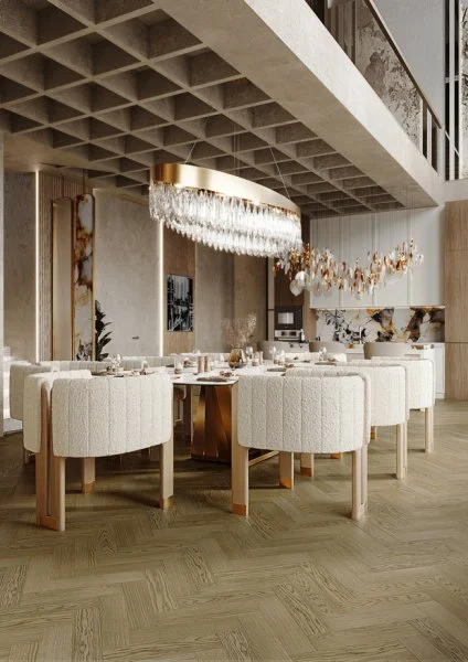 Паркетная доска Quartz Parquet Штучный паркет Дуб Конго 44-1258-54 в Нижневартовске