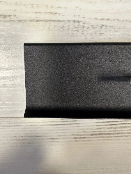 Алюминиевый плинтус Bonkeel ПЛ80 515л Черный (78,5х11,2х2500мм) в Нижневартовске