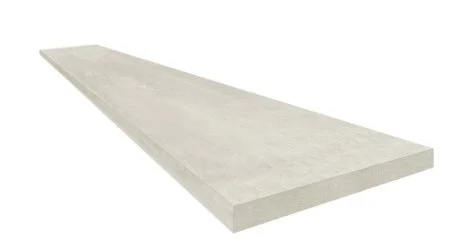 Керамогранит Coliseum Экспо Уайт Ступень угловая правая (Натуральный, 33х60) в Нижневартовске