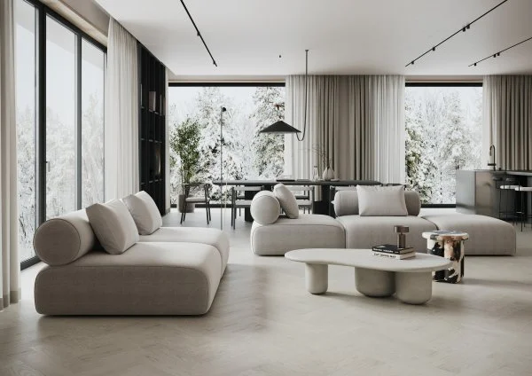 Паркетная доска Quartz Parquet Штучный паркет Дуб Песочный 44-408 в Нижневартовске