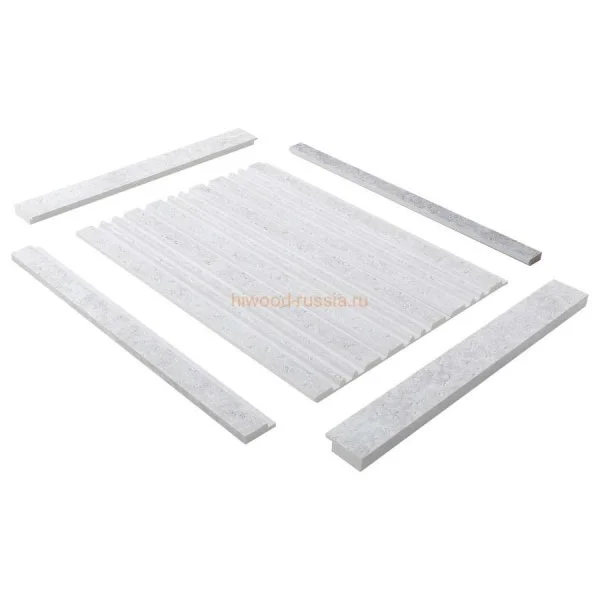 Финишный молдинг LF124B W50 левый декорированный (31х12х2700мм) в Нижневартовске