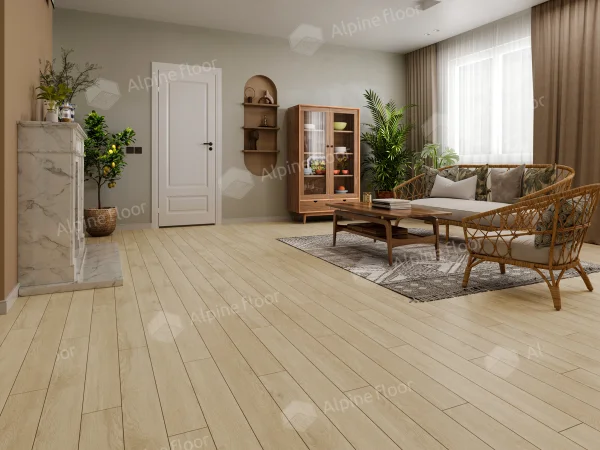 Каменно-полимерная плитка Alpine Floor Grand Sequoia Village Камфора ECO 11-507 4мм, 43 класс в Нижневартовске