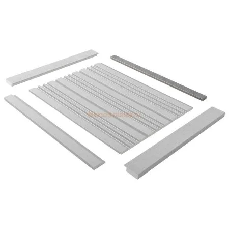 Финишный молдинг LF124B S339S левый декорированный (31х12х2700мм) в Нижневартовске