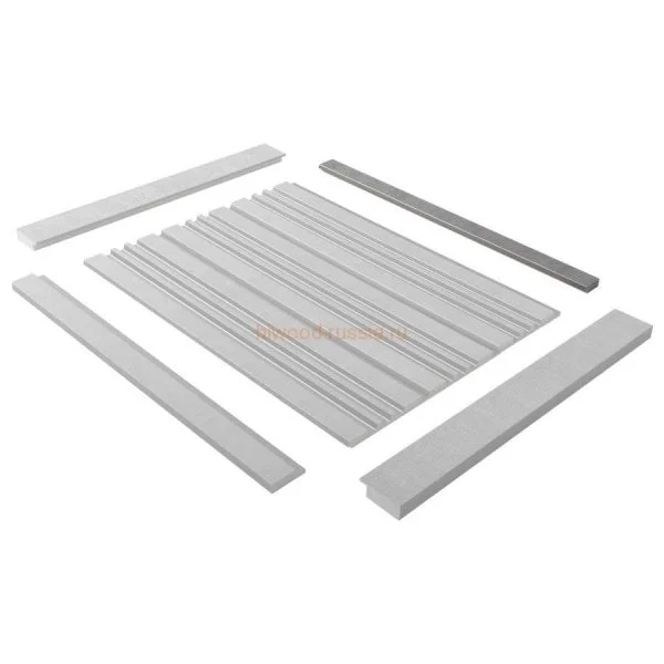 Финишный молдинг LF124B S339S левый декорированный (31х12х2700мм) в Нижневартовске