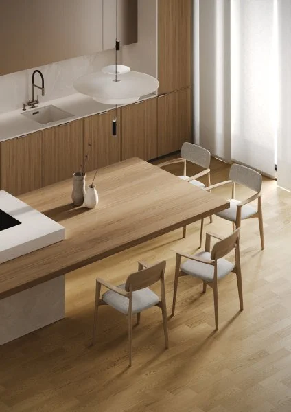 Паркетная доска Quartz Parquet Штучный паркет Дуб Шампань 44-414 в Нижневартовске