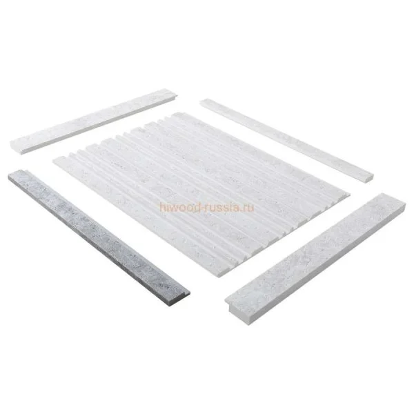 Финишный молдинг LF124A W50 правый декорированный (42х12х2700мм) в Нижневартовске