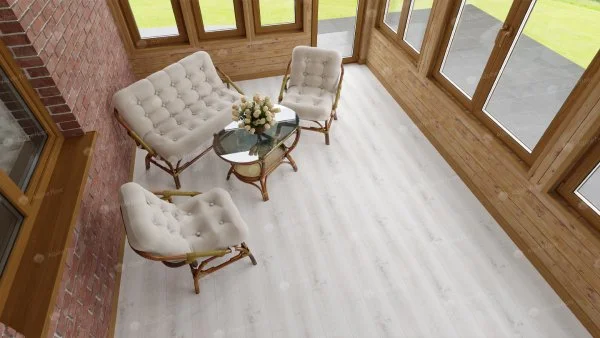 Каменно-полимерная плитка Alpine Floor Classic Дуб Выбеленный ECO 182-8, 4мм 43 класс в Нижневартовске