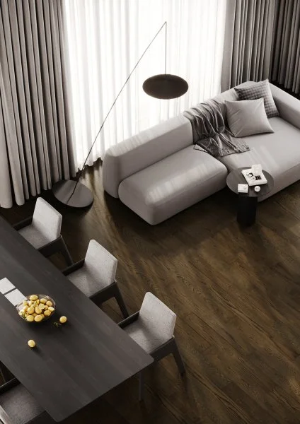 Паркетная доска Quartz Parquet Классик 5 мм Дуб Брауни 413 в Нижневартовске