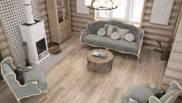 Каменно-полимерная плитка Alpine Floor Real Wood Дуб Натуральный ECO 2-5, 6 мм 43 класс в Нижневартовске