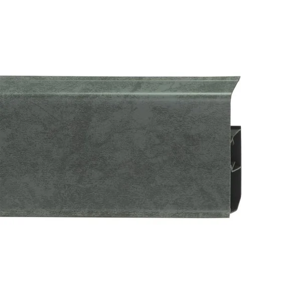 Пластиковый плинтус Royce №340 Мрамор Тёмный (80х24х2200мм) в Нижневартовске