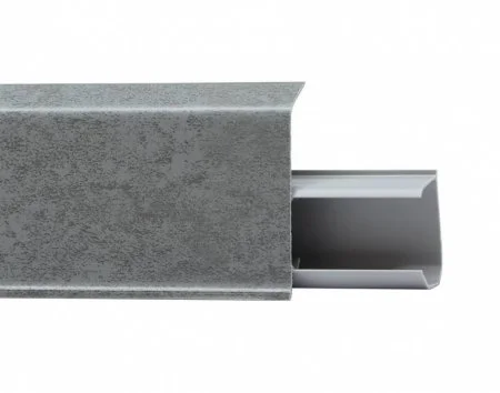 Пластиковый плинтус Royce №551 Грей (55х23х2200мм) в Нижневартовске