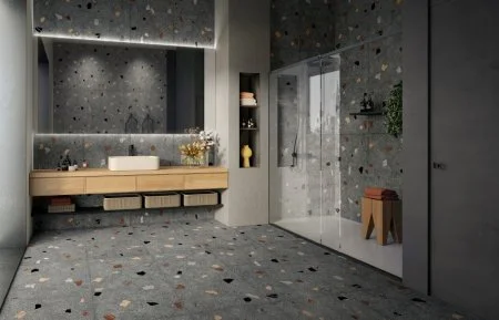 Керамогранит Coliseum Палладио Блэк 60х120 (Натуральный и Реттифицированный) в Нижневартовске