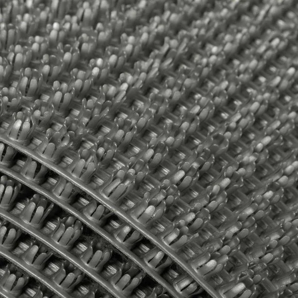 Щетинистое покрытие Альфа-Стиль 128 Серый металлик - 0,9х15 м. пог в Нижневартовске