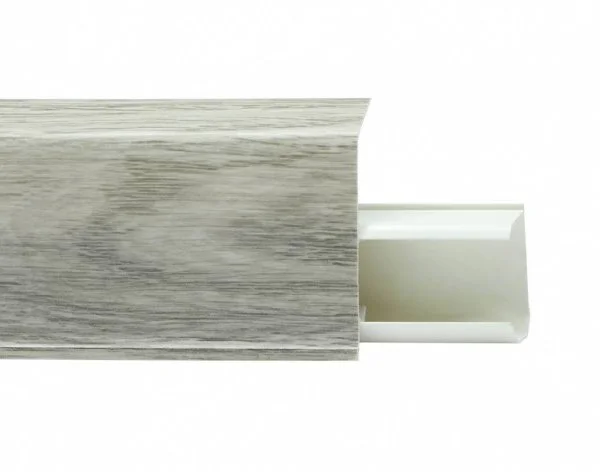Пластиковый плинтус Royce №549 Дуб Альба (55х23х2200мм) в Нижневартовске