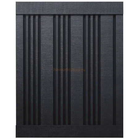 Финишный молдинг LF124B BK114K левый декорированный (31х12х2700мм) в Нижневартовске