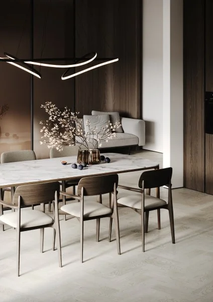 Паркетная доска Quartz Parquet Штучный паркет Дуб Скандинавский 44-1258-57 в Нижневартовске