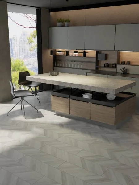 Ламинат Egger PRO 8/33 4V Large Дуб Кестинкорт Пепел левая EPL243F4CL в Нижневартовске