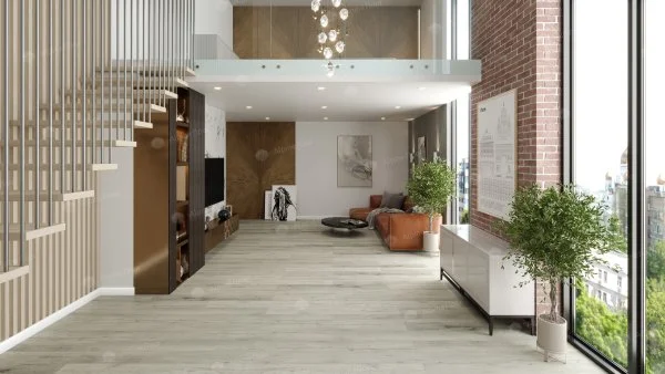 Кварц-виниловая плитка Alpine Floor Premium XL Дуб Серебряный ЕСО 7-22, 8 мм. 43 класс в Нижневартовске