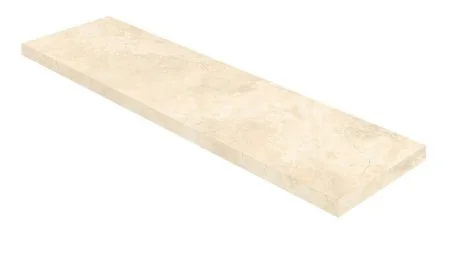 Керамогранит Coliseum Аурелия Уайт Ступень угловая правая (Натуральный, 33х120) в Нижневартовске