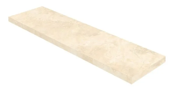 Керамогранит Coliseum Аурелия Уайт Ступень угловая правая (Натуральный, 33х120) в Нижневартовске