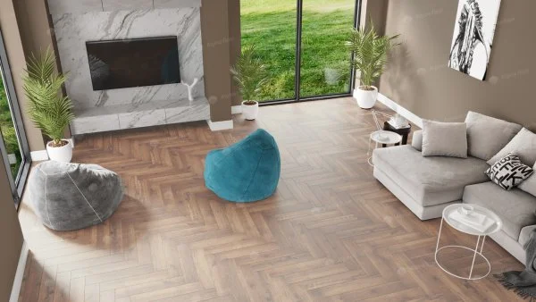 Каменно-полимерная плитка Alpine Floor Parqet Light Дуб Royal ECO 13-2, 4 мм 43 класс в Нижневартовске
