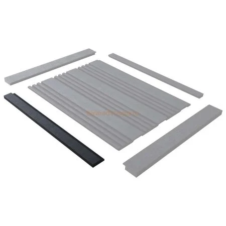 Финишный молдинг LF124A BK114K правый декорированный (42х12х2700мм) в Нижневартовске