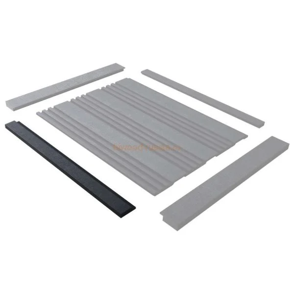 Финишный молдинг LF124A BK114K правый декорированный (42х12х2700мм) в Нижневартовске