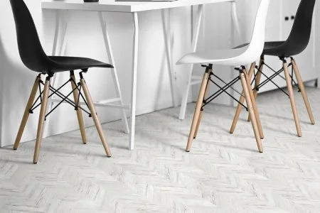 Пробковое покрытие CorkStyle Chevron White в Нижневартовске